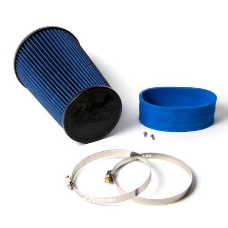 BBK 05-09 Mustang 4.6 GT Cold Air Intake Kit - Titanium Silver Powdercoat Finish 1736
