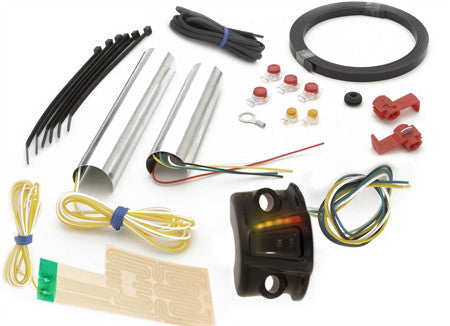 HEAT DEMON Harley Grip Warmer Kit W/Black Throttle Controller 212056