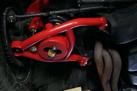UMI Performance 64-72 GM A-Body Tubular Upper & Lower Front A-Arm Kit - Black 403133-B