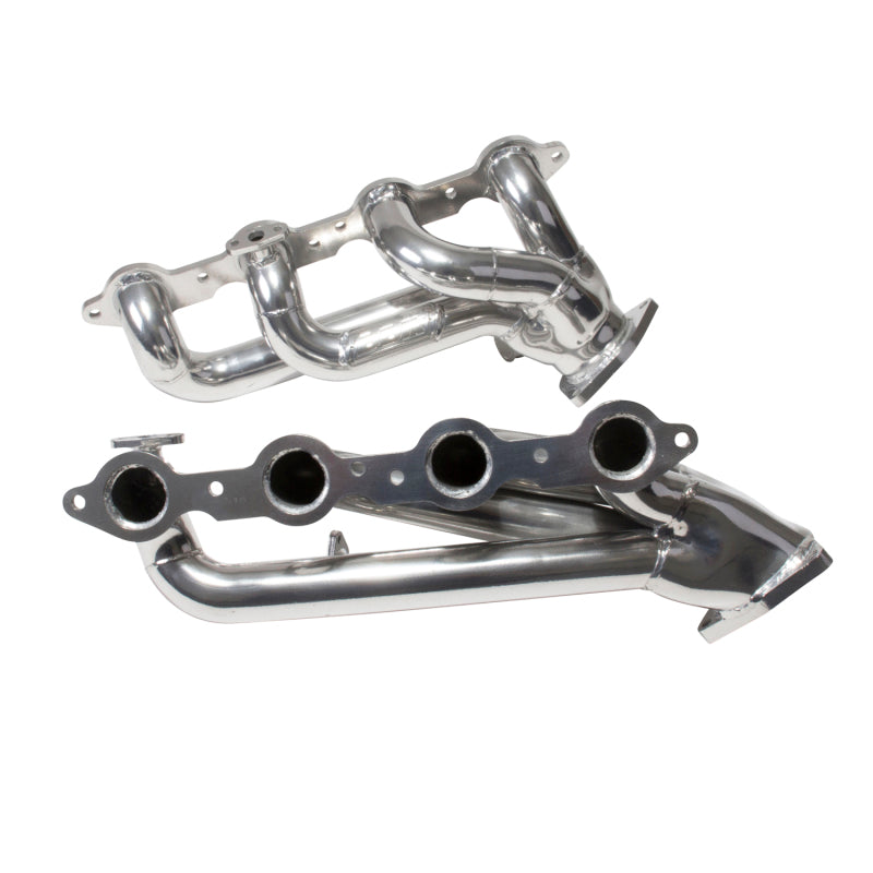 BBK 99-04 GM Truck SUV 4.8 5.3 Shorty Tuned Length Exhaust Headers - 1-3/4 Silver Ceramic 40050