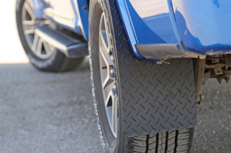 Deezee Universal Flaps Brite-Tread Universal 11x19 Notched (Txt Blk) DZ 1808TB