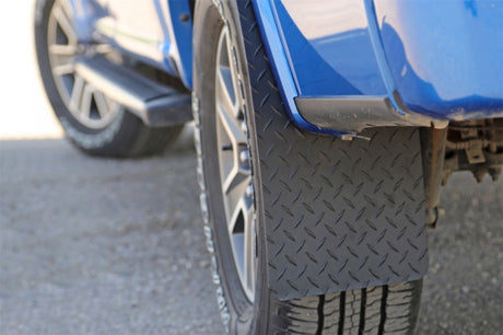 Deezee Universal Flaps Brite-Tread Universal 11x19 Notched (Txt Blk) DZ 1808TB