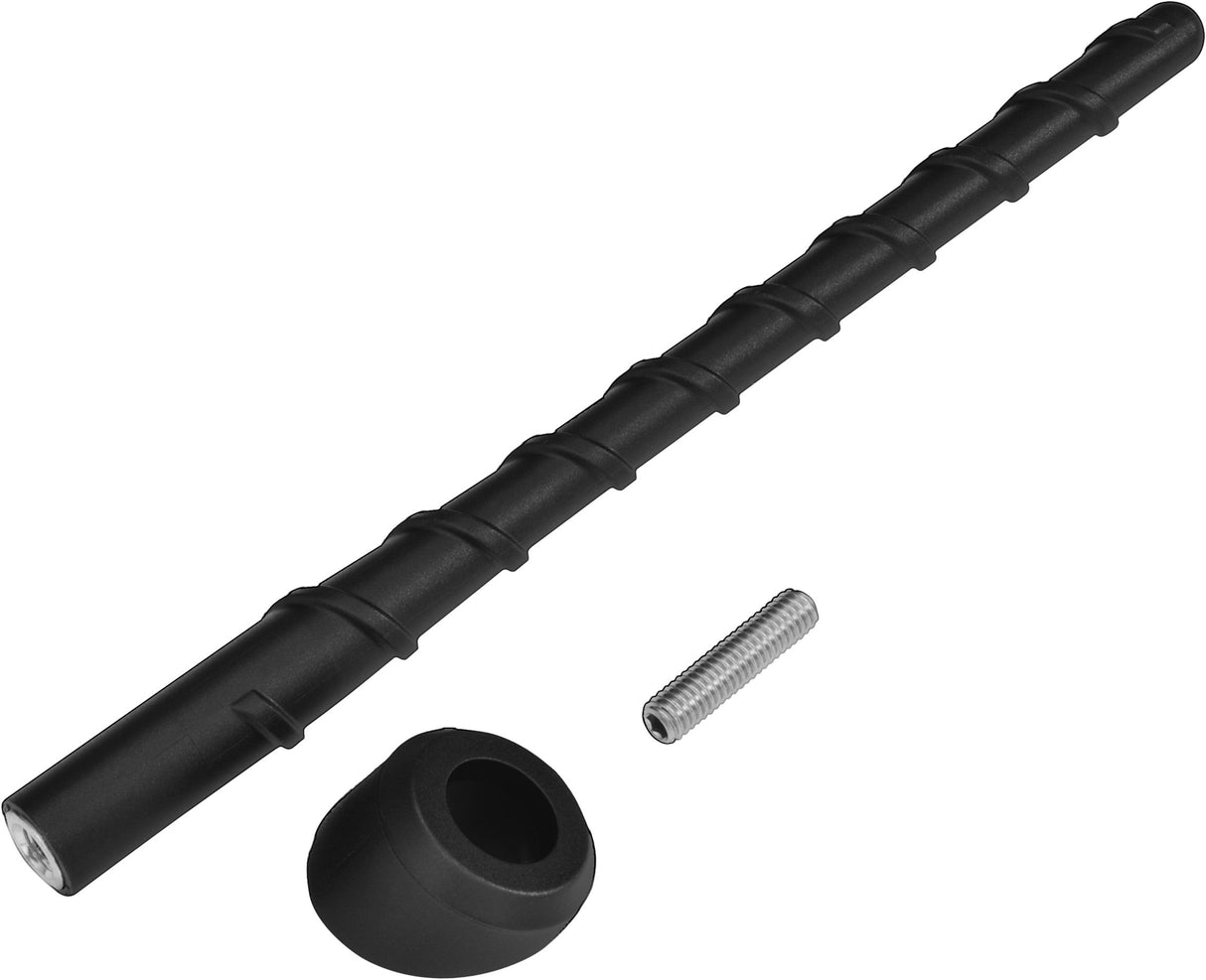 SHOW CHROME (new) Spiral Shorty Antenna Am/Fm 41-180