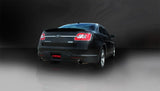 Corsa 10-13 Ford Taurus SHO 3.5L V6 Turbo Sport Cat-Back Exhaust w/ Dual 4in Black Tips 14315BLK