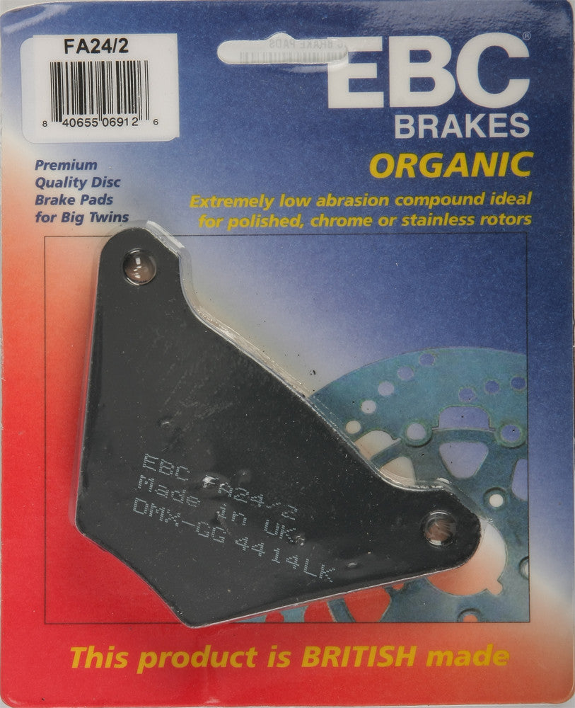 EBC Brake Pads Fa24/2 Organic FA24/2