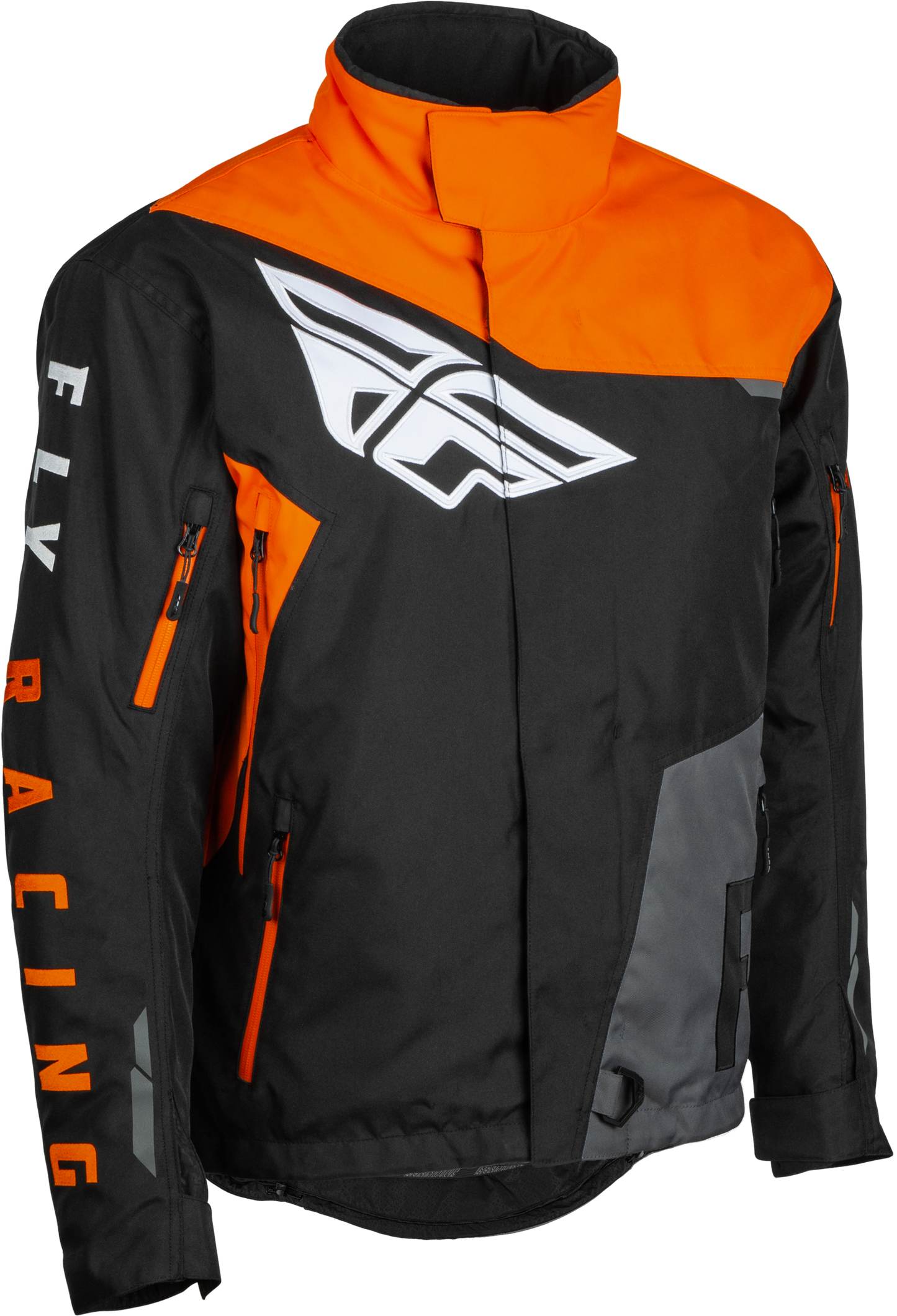 FLY RACING Snx Pro Jacket Black/Grey/Orange 4x 470-41184X