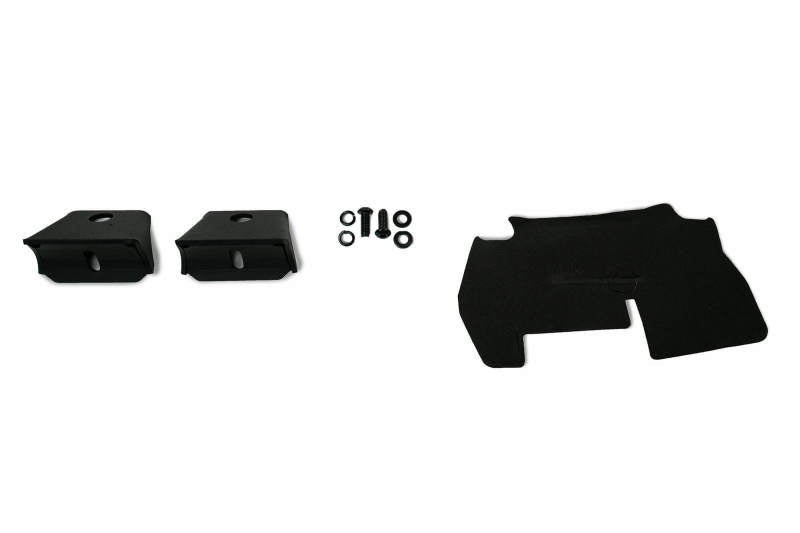 DV8 Offroad 2021-2022 Ford Bronco (Not For Factory Plastic Bumper) Factory Bumper Bull Bar - Black LBBR-06