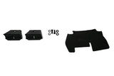 DV8 Offroad 2021-2022 Ford Bronco (Not For Factory Plastic Bumper) Factory Bumper Bull Bar - Black LBBR-06