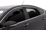 AVS 13-18 Ford Fusion Ventvisor In-Channel Front & Rear Window Deflectors 4pc - Smoke 194714