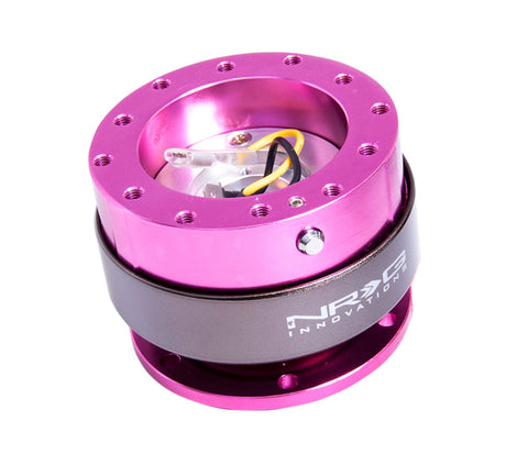NRG Quick Release Gen 2.0 - Pink Body / Titanium Chrome Ring SRK-200PK