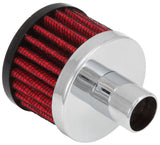 K&N Steel Base Crankcase Vent Filter .75in Vent OD x 2in OD x 1.5in Height 62-1030