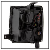 xTune 14-15 Chevy Silverado 1500 (New Body) OEM Style Headlights w/Trim - Blk (HD-JH-CS14-CC-BK) 9042447