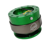NRG Quick Release Gen 2.0 - Green Body / Green Ring SRK-200GN