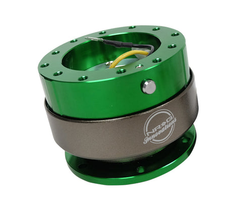 NRG Quick Release Gen 2.0 - Green Body / Green Ring SRK-200GN