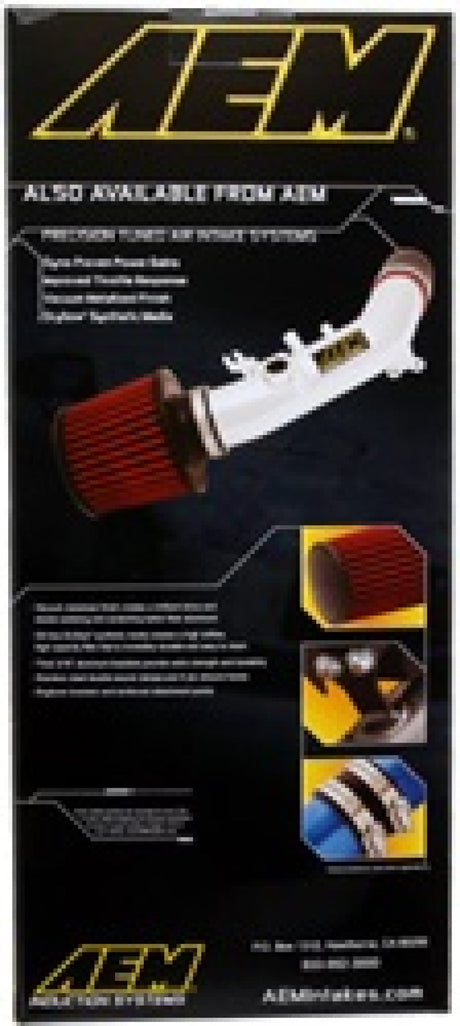 AEM 06-12 Chevrolet Corvette Z06 7.0L V8 / 08-12 Corvette 6.2L V8 Replacement DryFlow Air Filter AE-07082