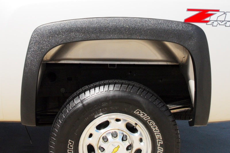 Lund 07-13 Chevy Silverado 1500 SX-Sport Style Smooth Elite Series Fender Flares - Black (2 Pc.) SX106SB