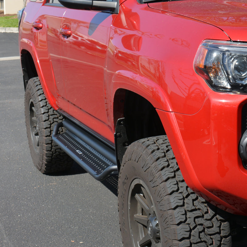 Go Rhino Dominator Extreme D1 Side Steps - Tex Blk - 80in D10080T