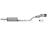 aFe Rebel Series Cat-Back 2.5in Dual Center Exit SS Exhaust w/ Black Tips 07-14 Jeep Wrangler V6