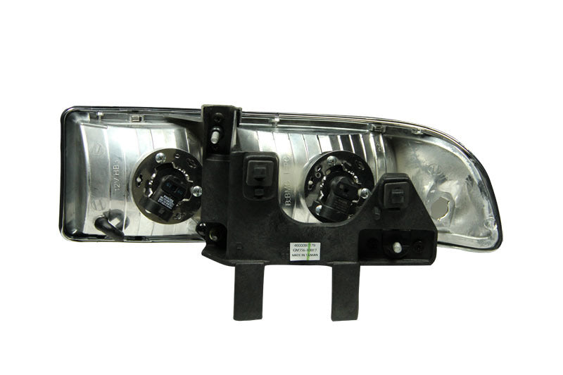ANZO 1998-2005 Chevrolet S-10 Crystal Headlights Chrome 111014