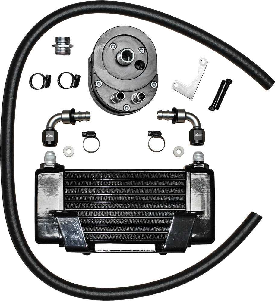 JAGGLowmount 10-Row Oil Cooler Black750-2000
