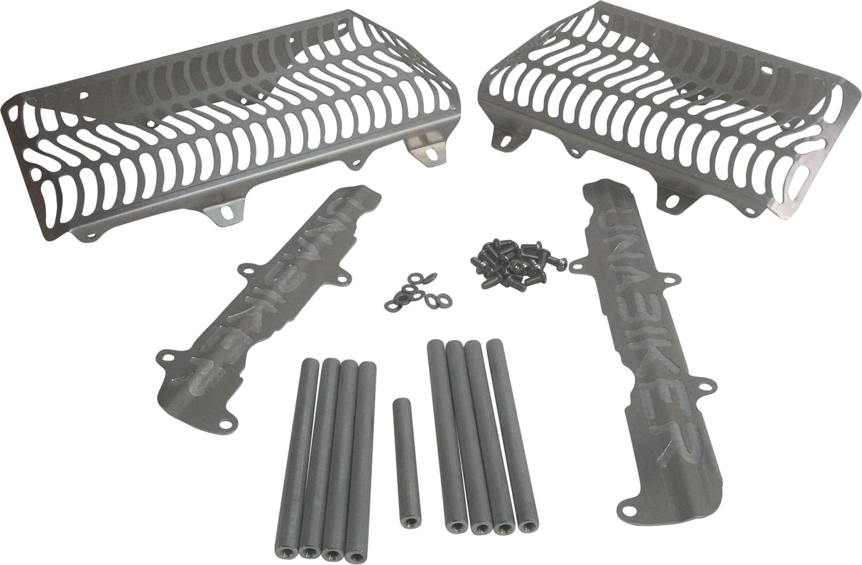UNABIKER Radiator Guard Kawasaki Black KKLX18250S