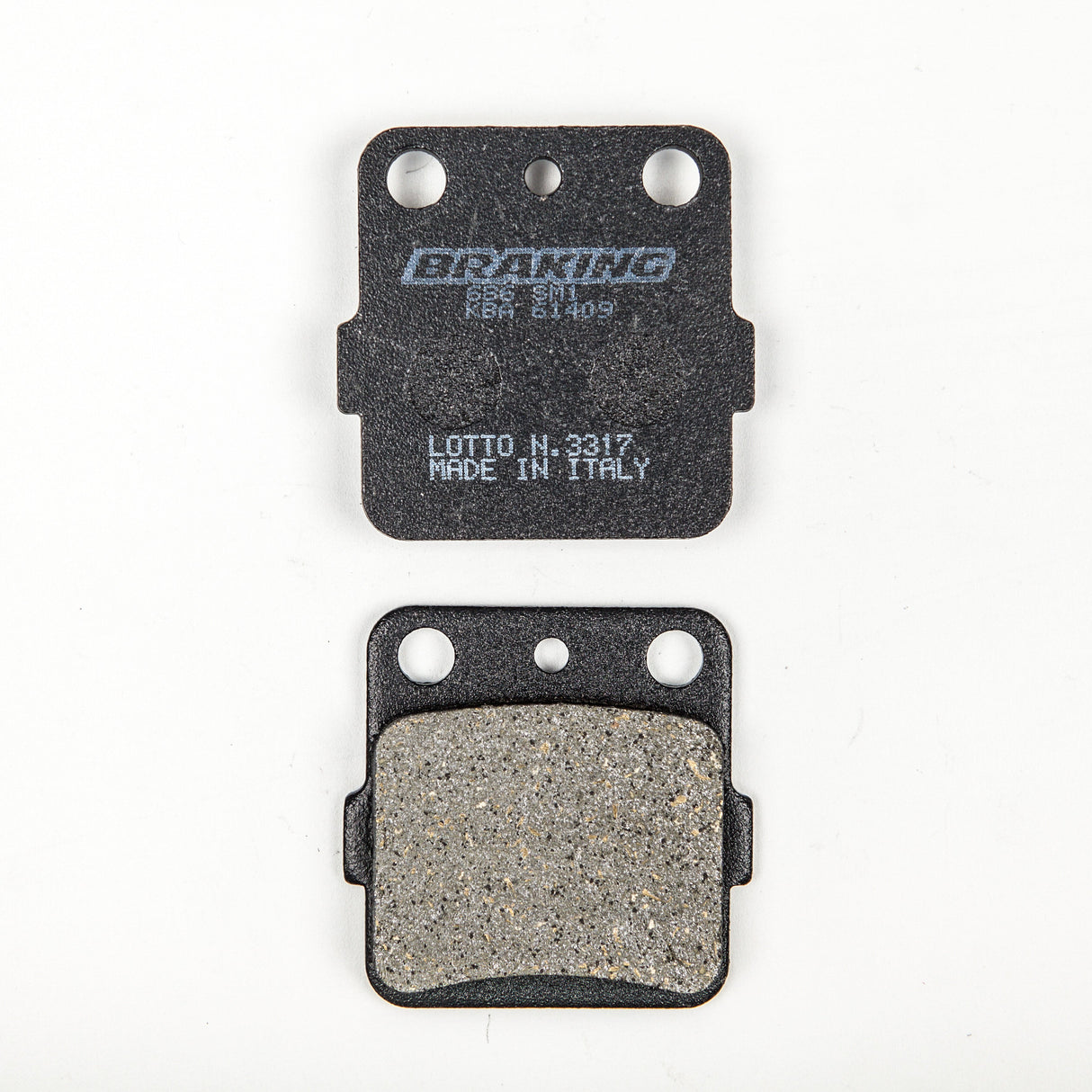 BRAKING Brake Pad Set Semi-Metallic 686SM1