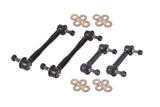 BMR 15-17 S550 Mustang Front and Rear Sway Bar End Link Kit - Black ELK012