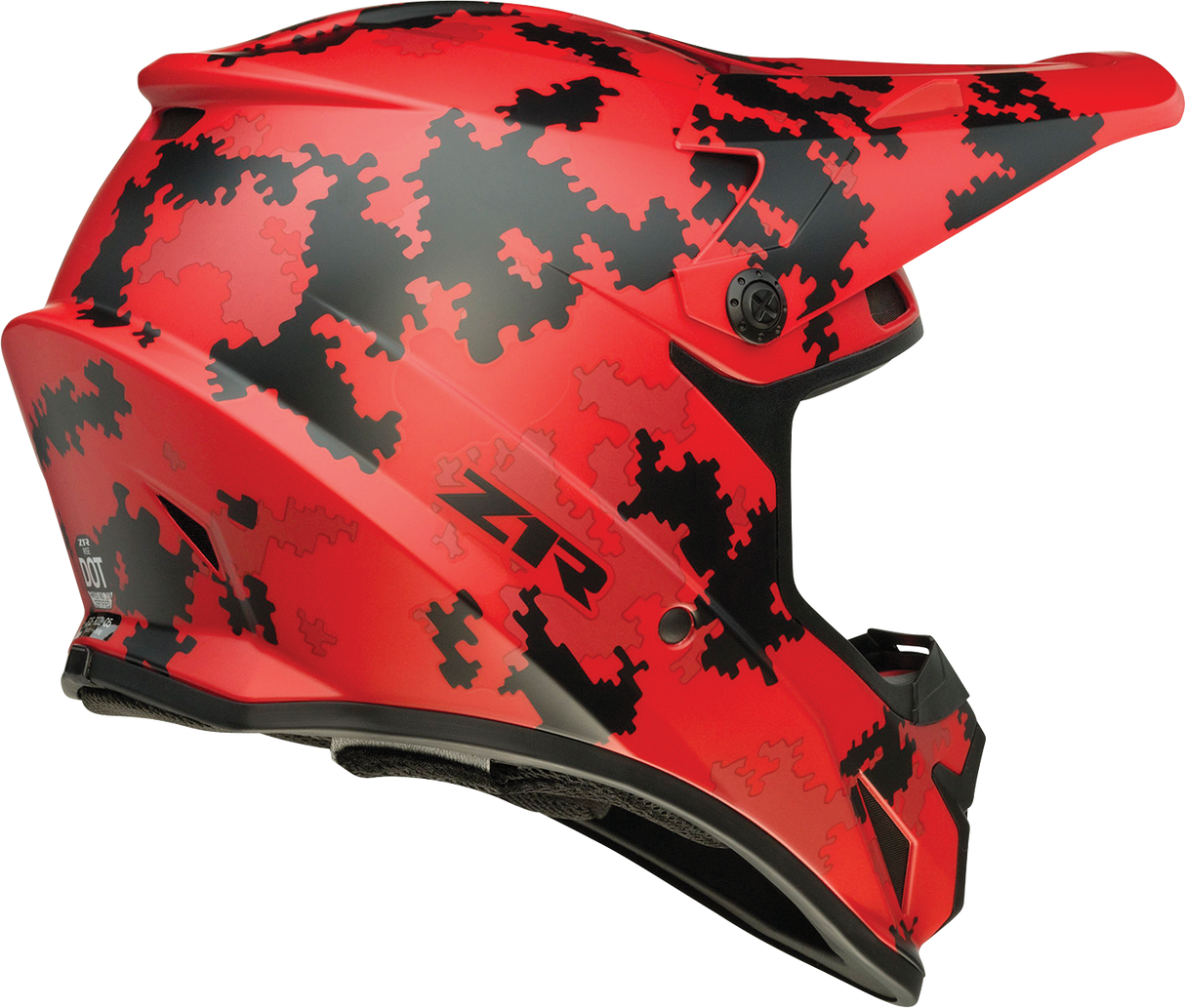 Z1R Rise Helmet - Digi Camo - Red - Small 0110-7281