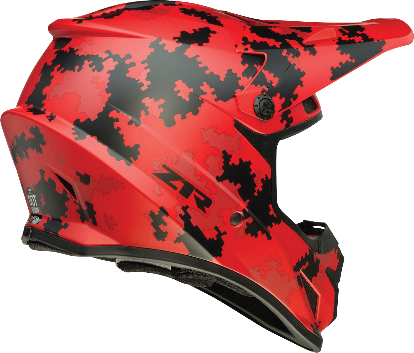 Z1R Rise Helmet - Digi Camo - Red - XS 0110-7280