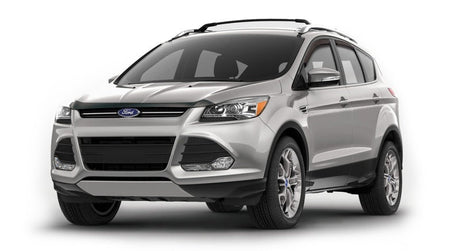 AVS 13-16 Ford Escape High Profile Bugflector II Hood Shield - Smoke 25421
