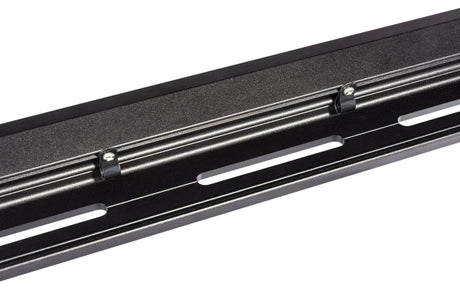 KC HiLiTES Jeep JK 50in. Overhead Xross Bar Light Mount (Bar Only/Req. Mount Brackets) - Black 7419