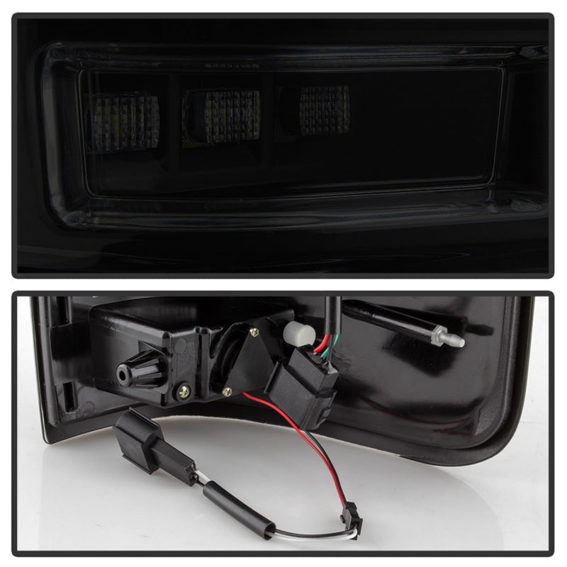 Spyder Ford F150 04-08 Styleside Tail Light V2 - LED - Black Smoke ALT-YD-FF15004V2-LBLED-BSM 5084187