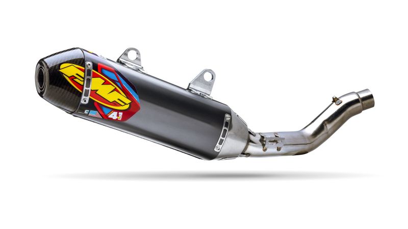 FMF Racing KTM 250-450SXF 15-18 FE/XCF 16-18/ HQV FX250-450-501 16-18 F 4.1 RCT TI Anod SO w/CRBNCAP 045586