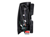 ANZO 2007-2013 Chevrolet Suburban LED Taillights Black 311084