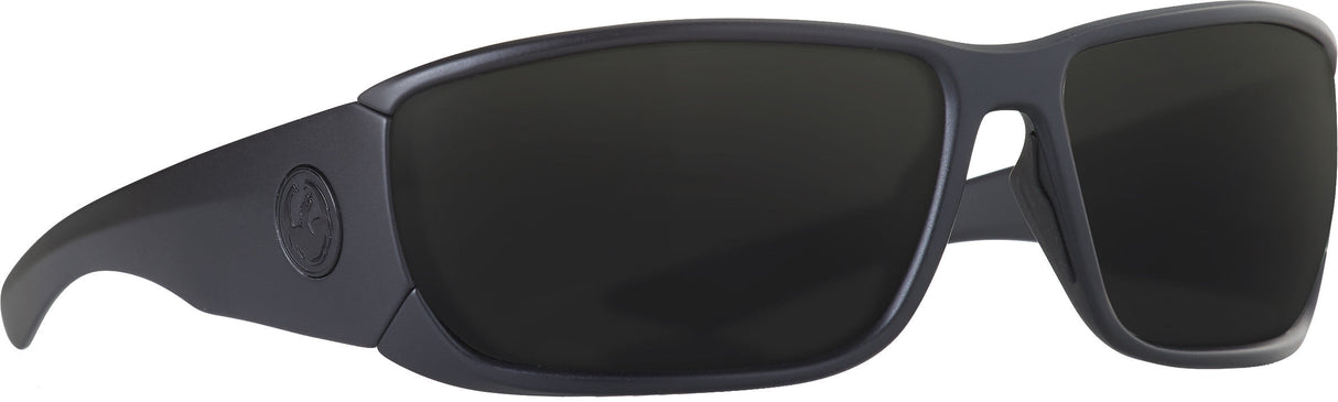 DRAGON Tow In Sunglasses Matte Black W/Smoke Polar Lens 351636615004