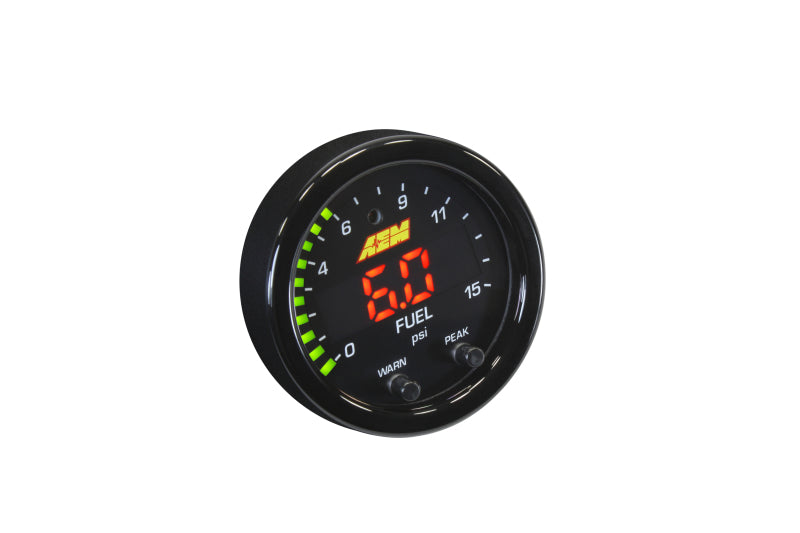 AEM X-Series Pressure 0-15psi Gauge Kit 30-0309