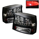 Spyder Dodge Charger 06-08 LED Tail Lights Black ALT-YD-DCH05-LED-BK 5002273