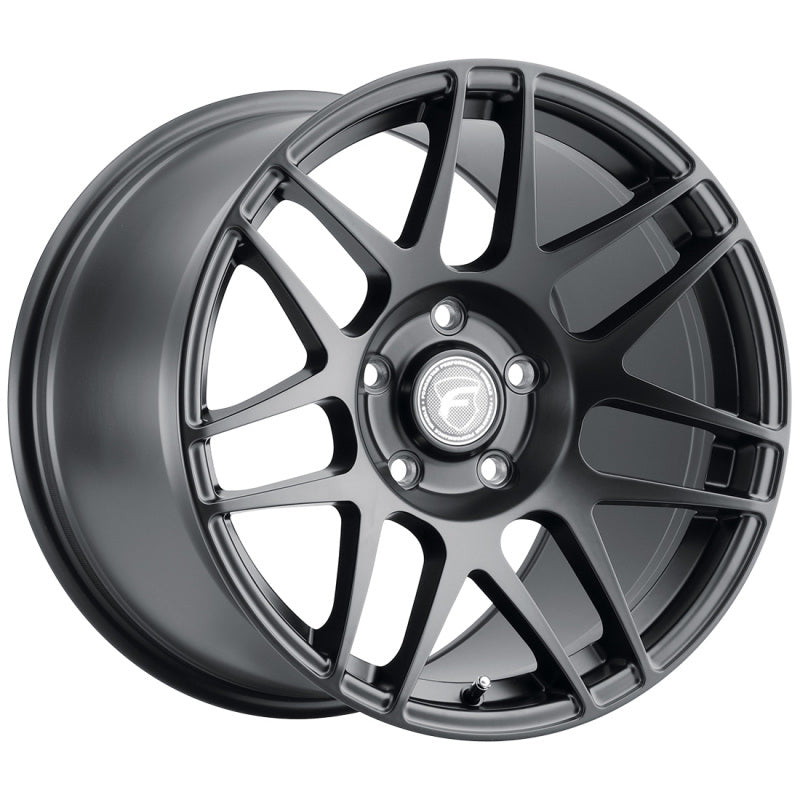 Forgestar F14 Drag 18x5.0 / 5x115 BP / ET-37 / 1.5in BS Satin Black Wheel F1728C071N37