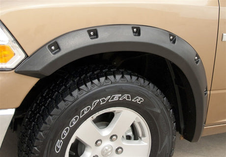 Lund 09-17 Dodge Ram 1500 RX-Rivet Style Textured Elite Series Fender Flares - Black (4 Pc.) RX204T