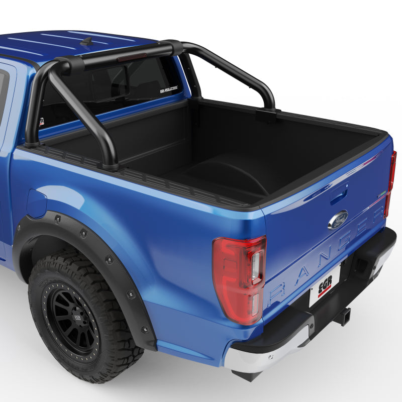 EGR 2019+ Ford Ranger Black Powder Coat S-Series Sports Bar (w/o Side Plates) SBAR0112