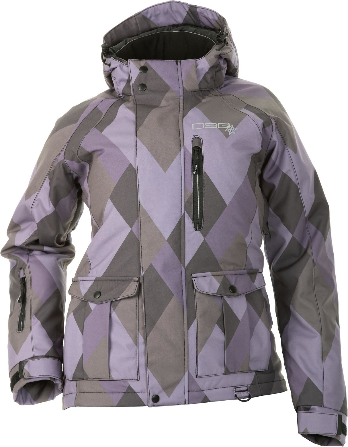 DSG Craze 4.0 Jacket Diamond Print Lg 51697