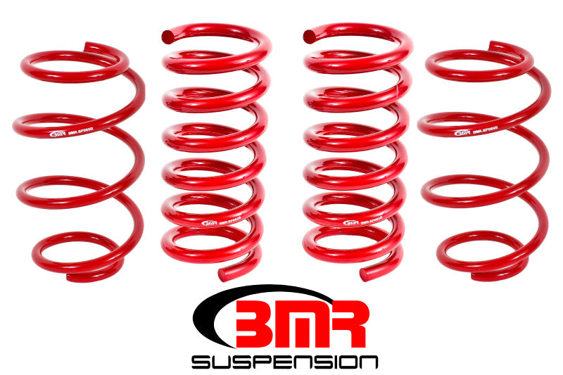 BMR 15-17 S550 Mustang Performance Version Lowering Springs (Set Of 4) - Red SP763R