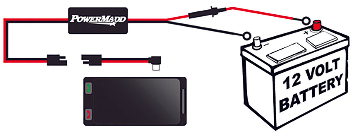 POWERMADD Power Outlet Micro Usb 12v 66000