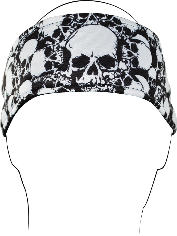 ZAN Headband (All Over Skull) HB004