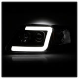 Spyder 97-03 Ford F-150 (After 6/1997) Light Bar Projector Headlights - Blk (PRO-YD-FF15097V2-LB-BK) 5084538