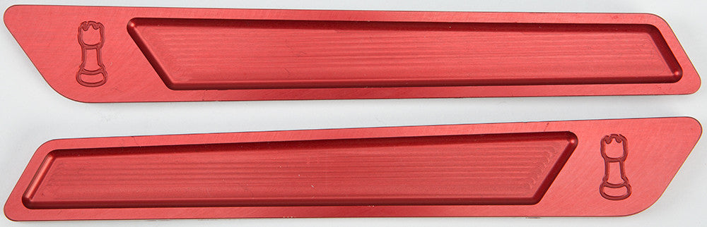 ROOKE Saddlebag Latch Insert Red R-BLI14-T7