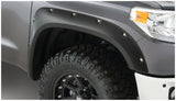Bushwacker 14-18 Toyota Tundra Fleetside Pocket Style Flares 4pc 66.7/78.7/97.6in Bed - Black 30918-02