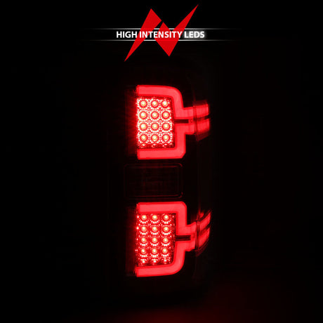 ANZO 2014-2018 Chevy Silverado 1500 LED Taillights Red/Clear 311292