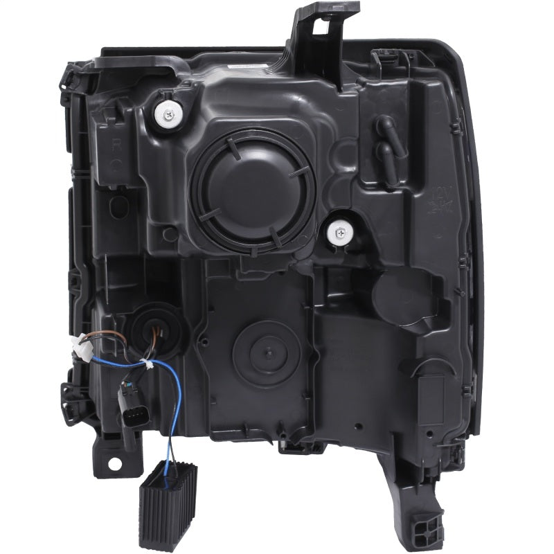 ANZO 16-17 Chevy Silverado 1500 Prjctr. Headlight Plank Styl. w/Amber (Only Work w/HID Equip. Truck) 111373