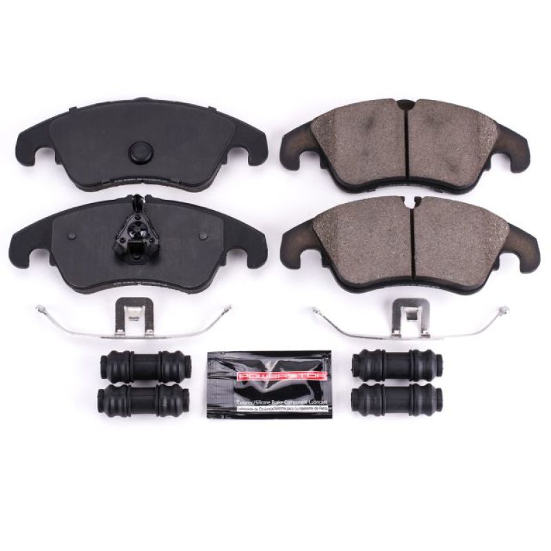 Power Stop 10-16 Audi A4 Front Z23 Evolution Sport Brake Pads w/Hardware Z23-1322